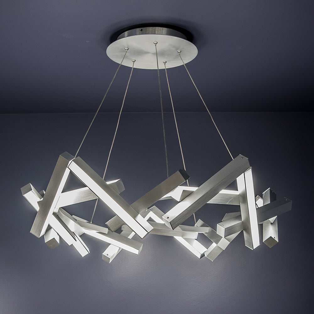 Chaos LED Round Chandelier