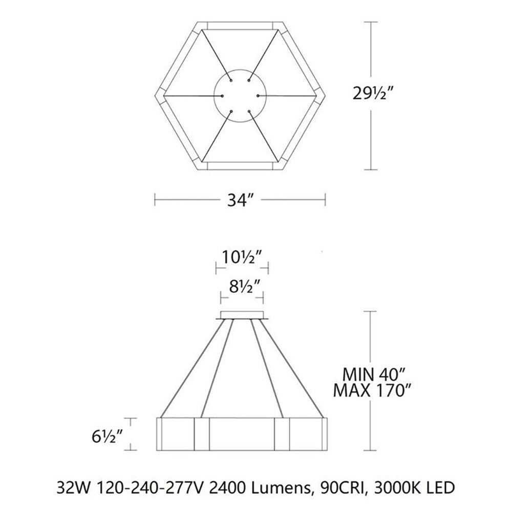 Forever LED Chandelier