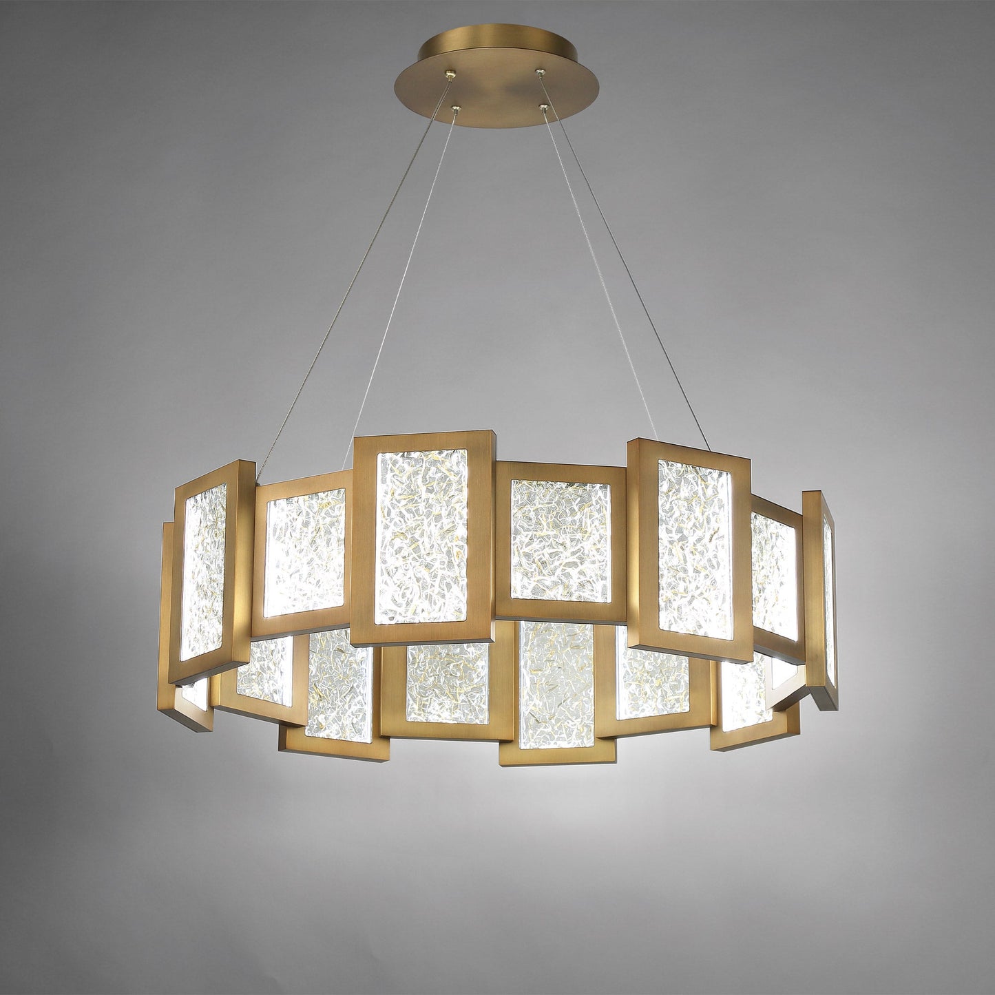 Fury LED Round Chandelier