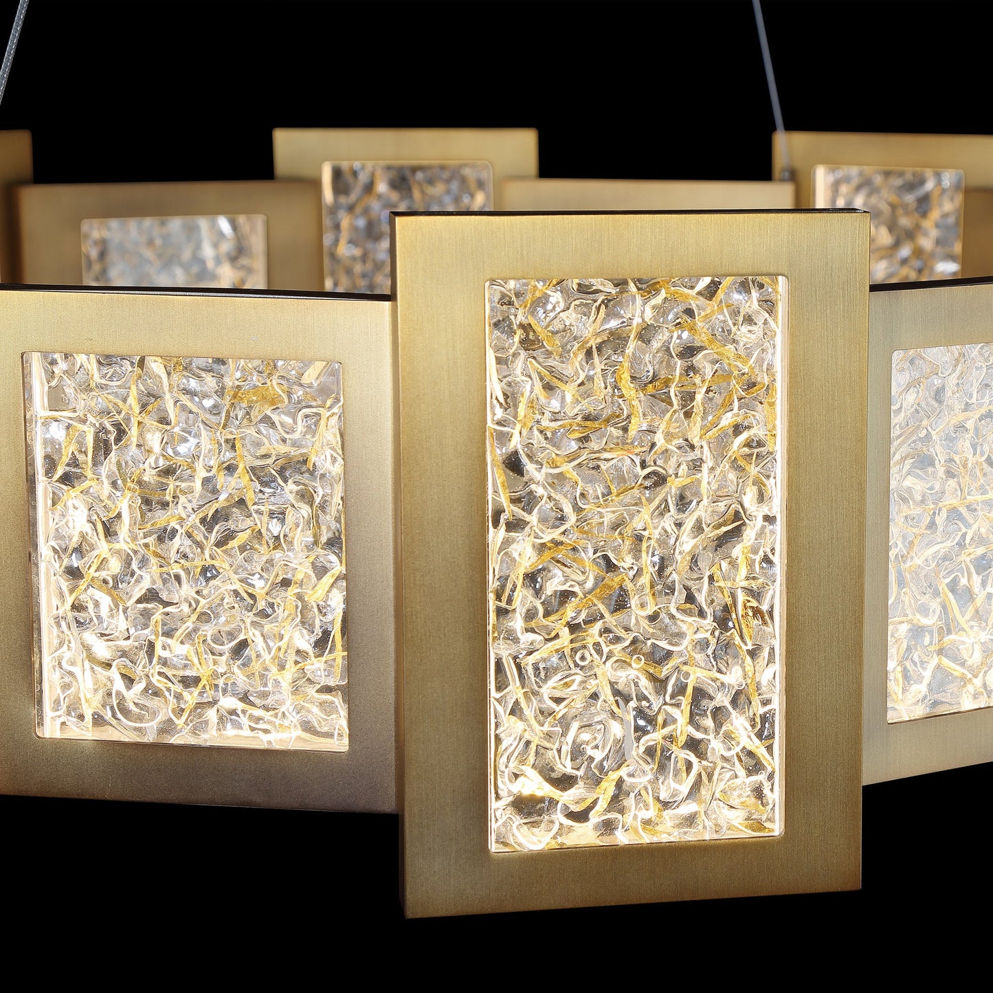 Fury LED Round Chandelier