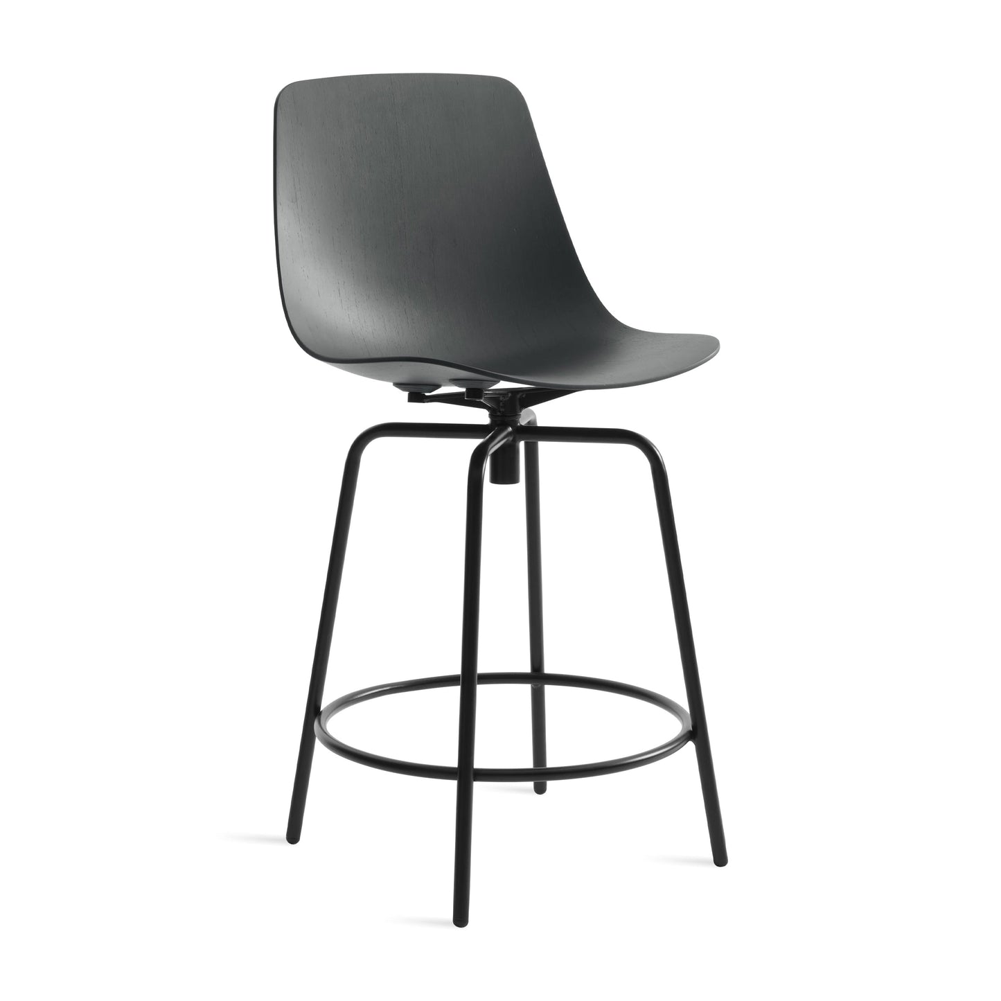 Clean Cut Swivel Stool