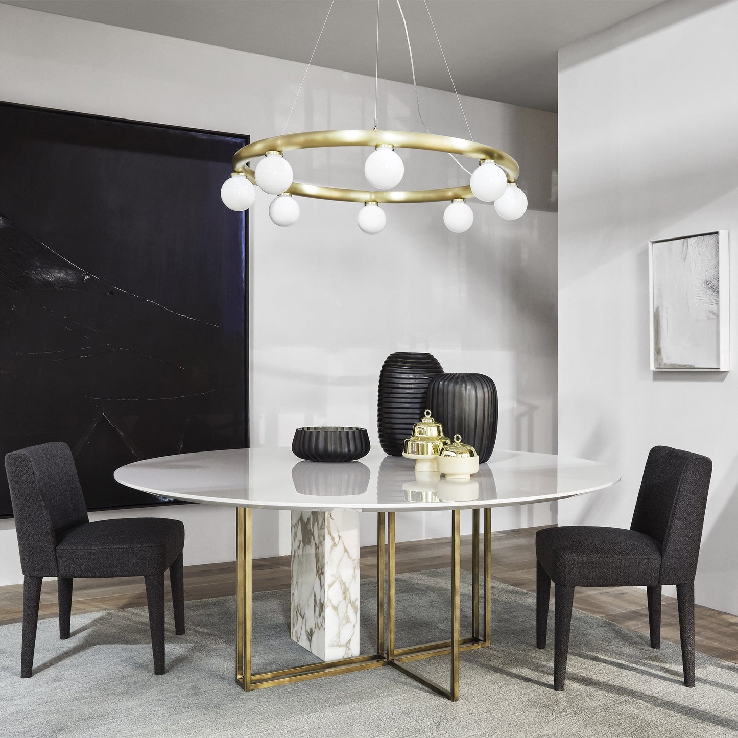 Orb Chandelier