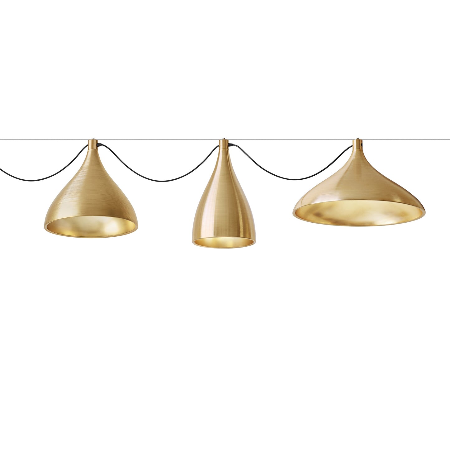 Swell String Linear Pendant Light