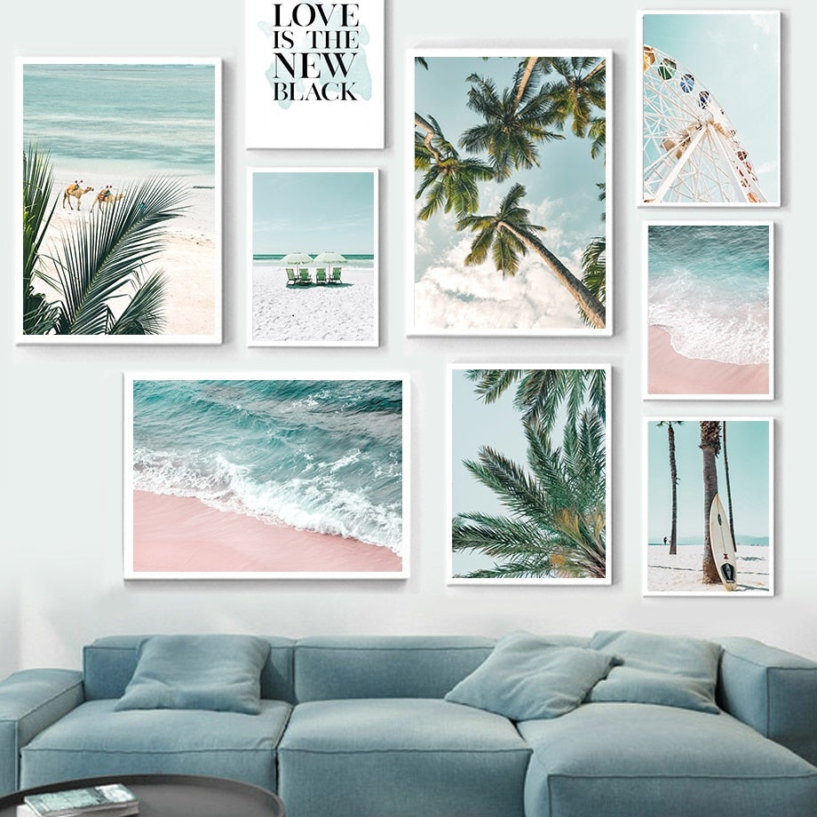 Love is the New Black | Canvas Print