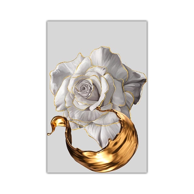 Il Fiore D'oro | Canvas Print