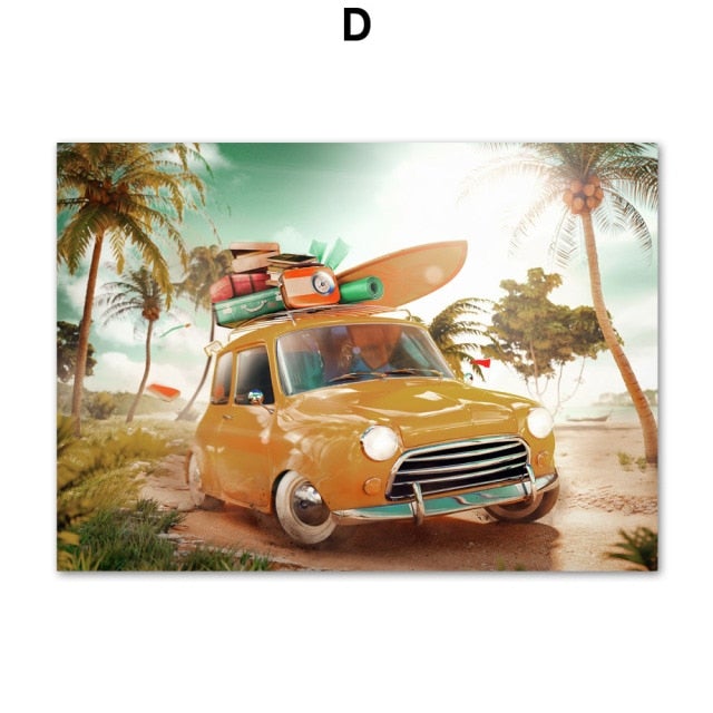 Summer Vacation | Canvas Print