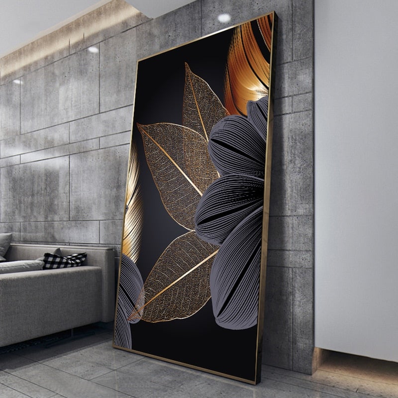 Golden Leaf | Canvas Print
