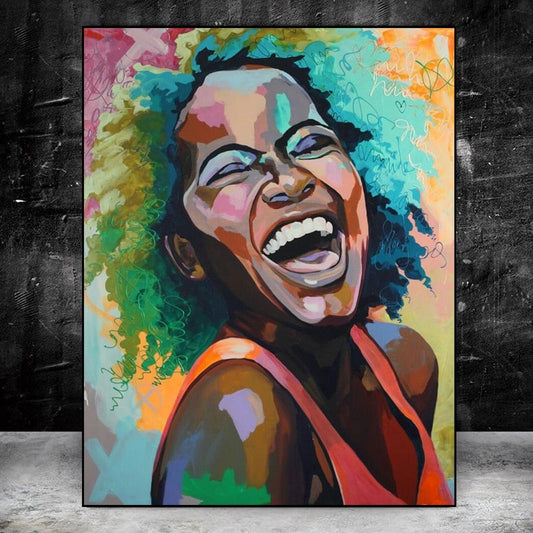 Happiness Canvas Print
