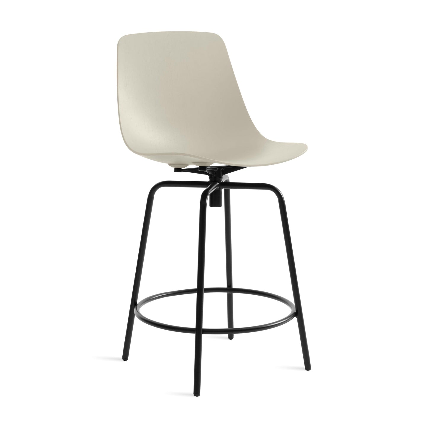 Clean Cut Swivel Stool