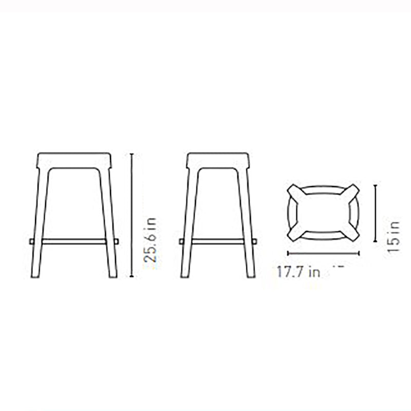 Ombra Backless Counter Stool