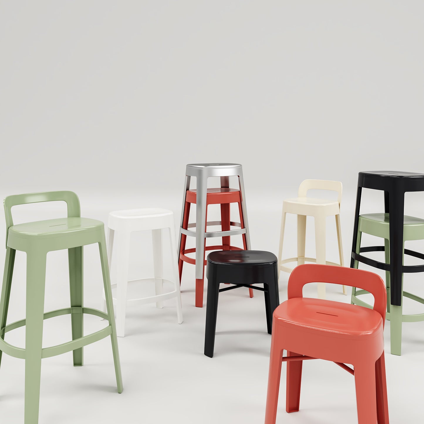 Ombra Backless Counter Stool