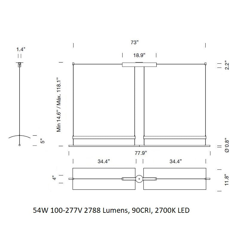 Lamina System Pendant Light