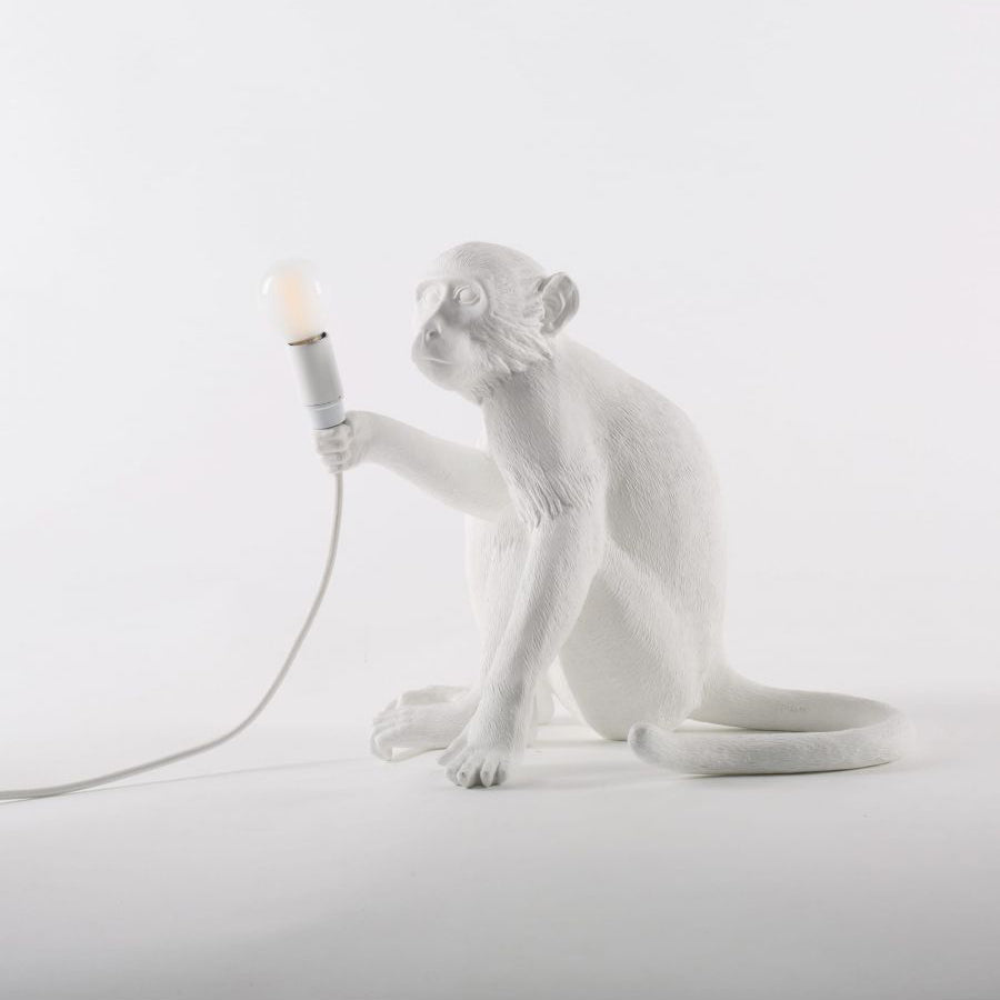 Monkey Outdoor Sitting Lamp