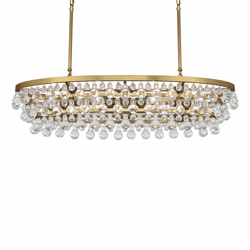 Bling Oval Chandelier