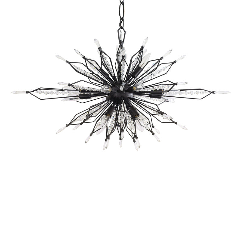 Orbital Oval Linear Pendant Light