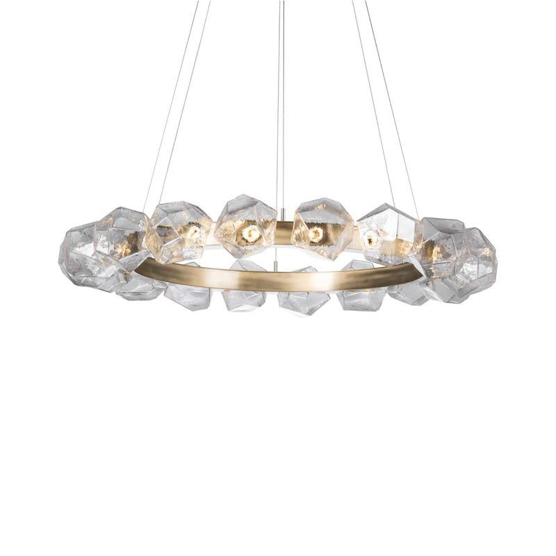 Gem Radial Ring Chandelier