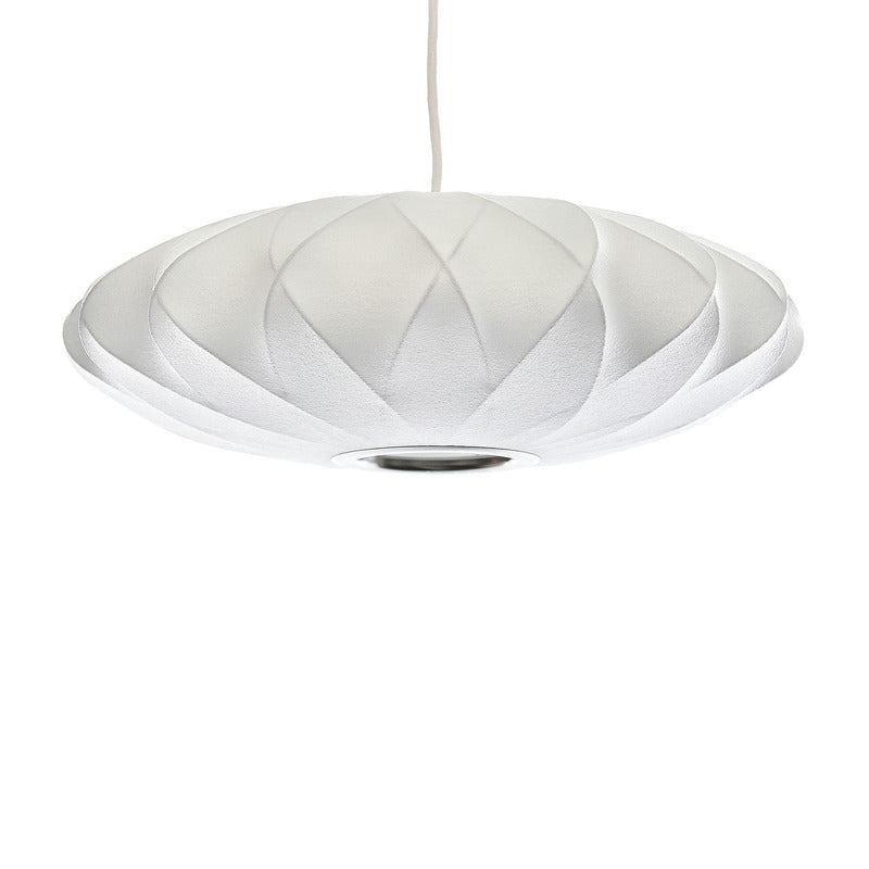 Nelson Saucer Crisscross Bubble Pendant Light