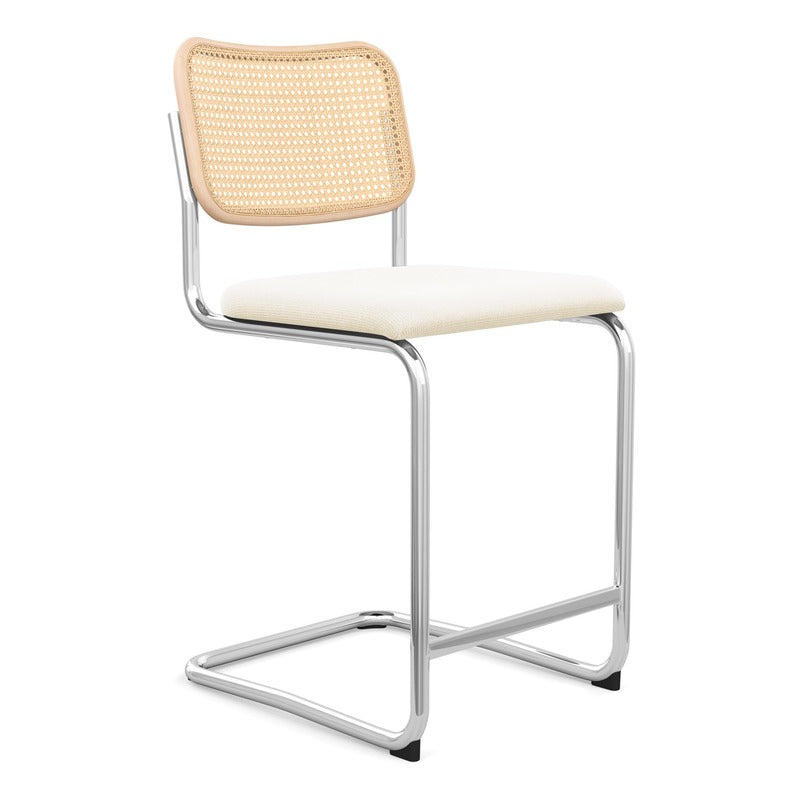 Cesca Stool with Upholstered Seat