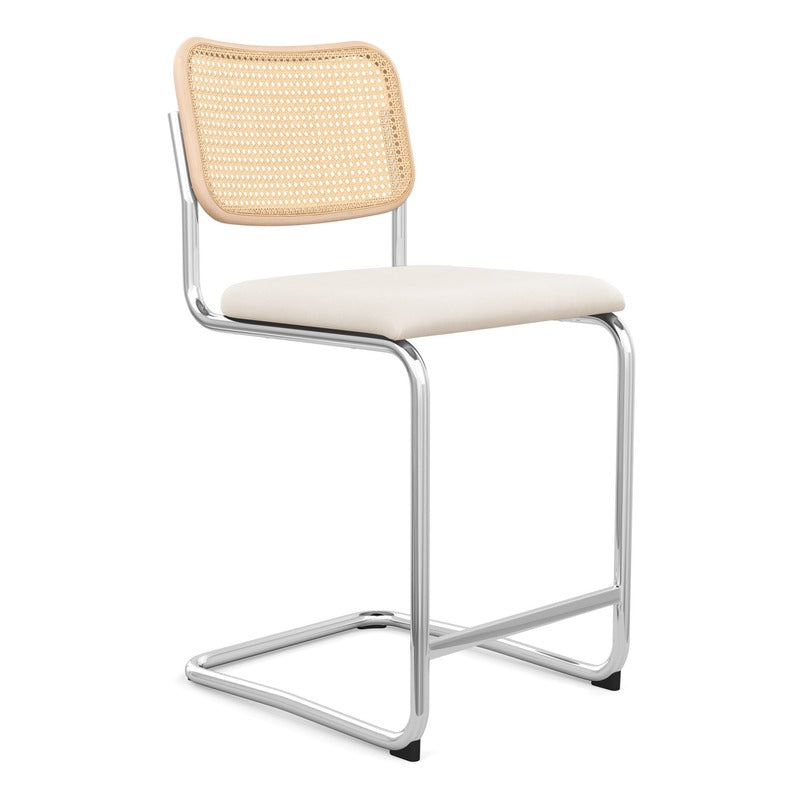 Cesca Stool with Upholstered Seat