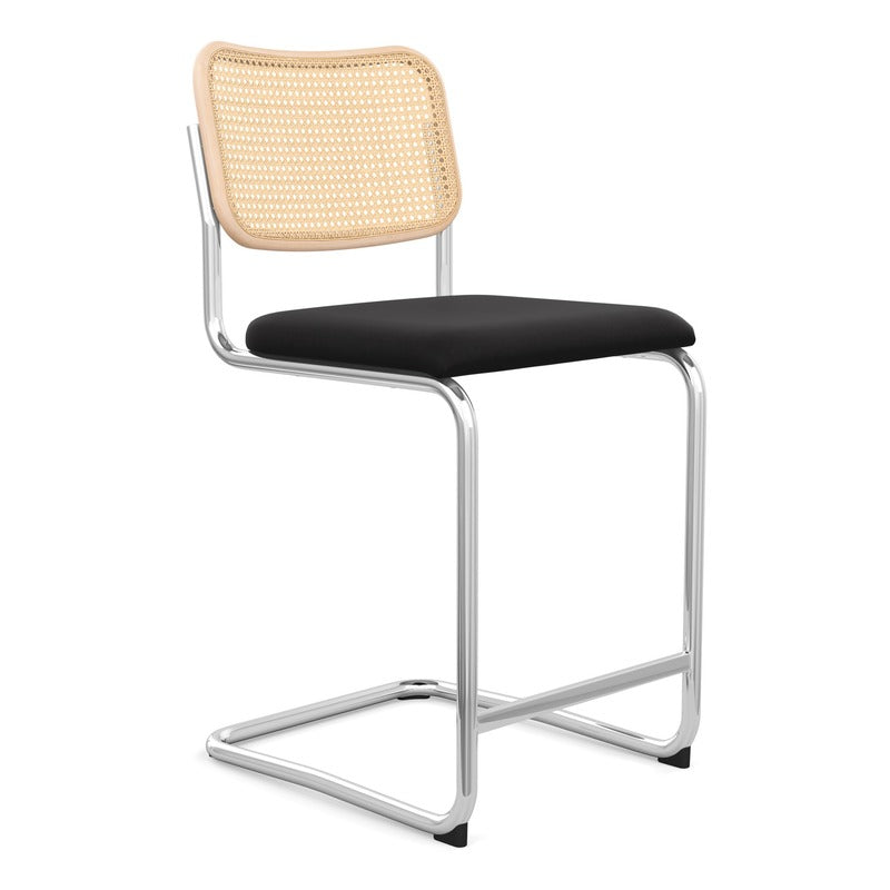 Cesca Stool with Upholstered Seat