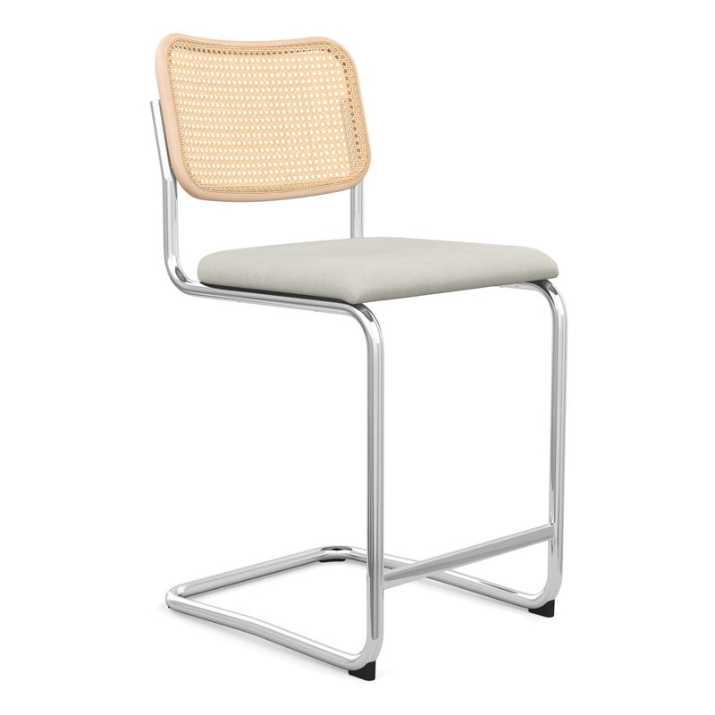 Cesca Stool with Upholstered Seat