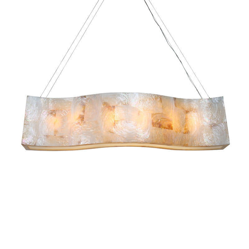 Kabebe Shell Linear Pendant Light