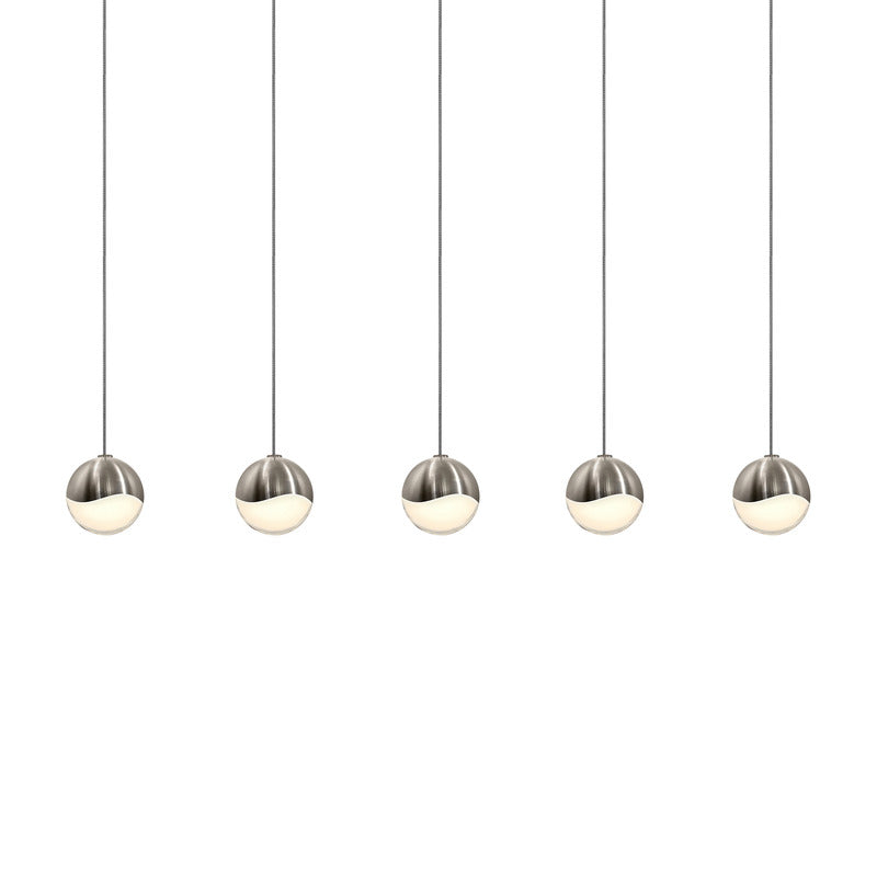 Grapes Five Lights Linear Pendant Light