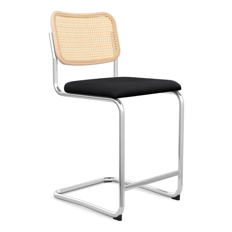 Cesca Stool with Upholstered Seat
