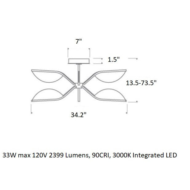 Belterra Flushmount / Chandelier