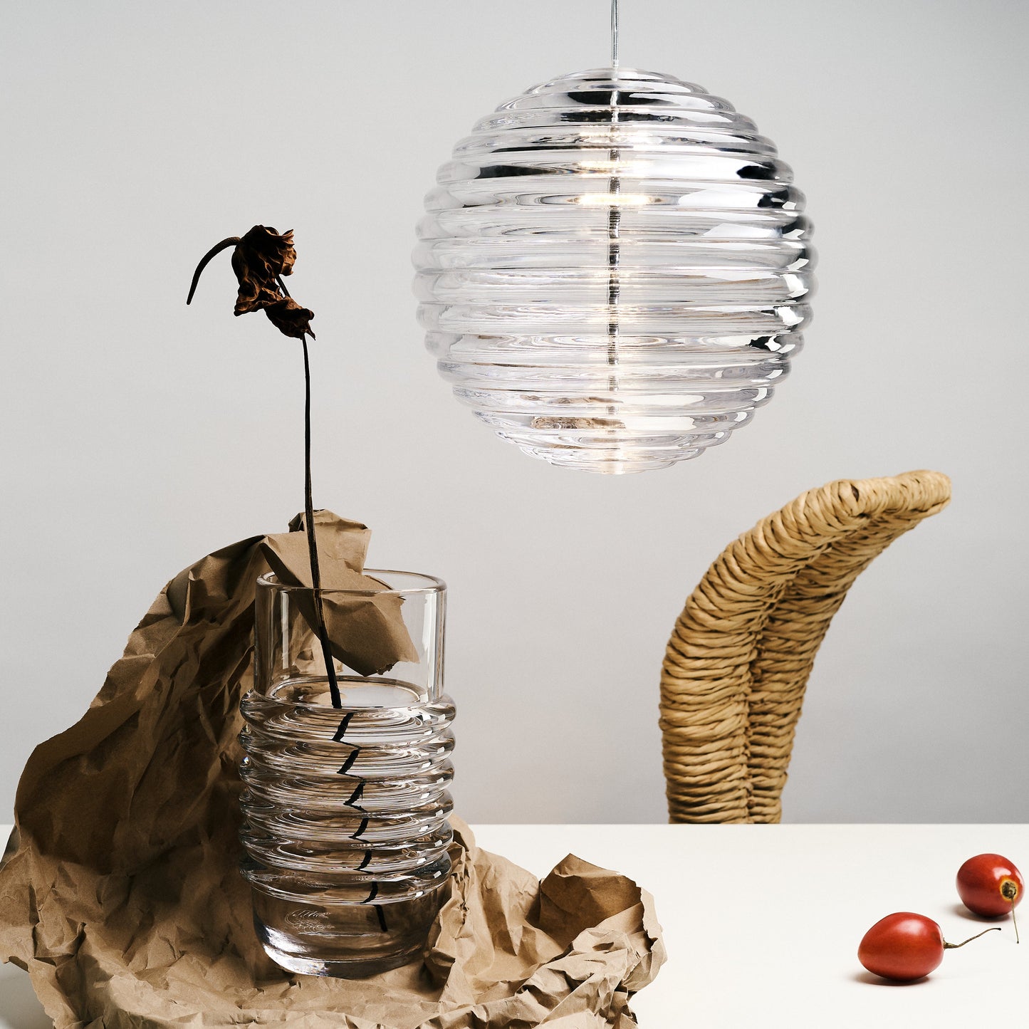 Press Sphere LED Pendant Light