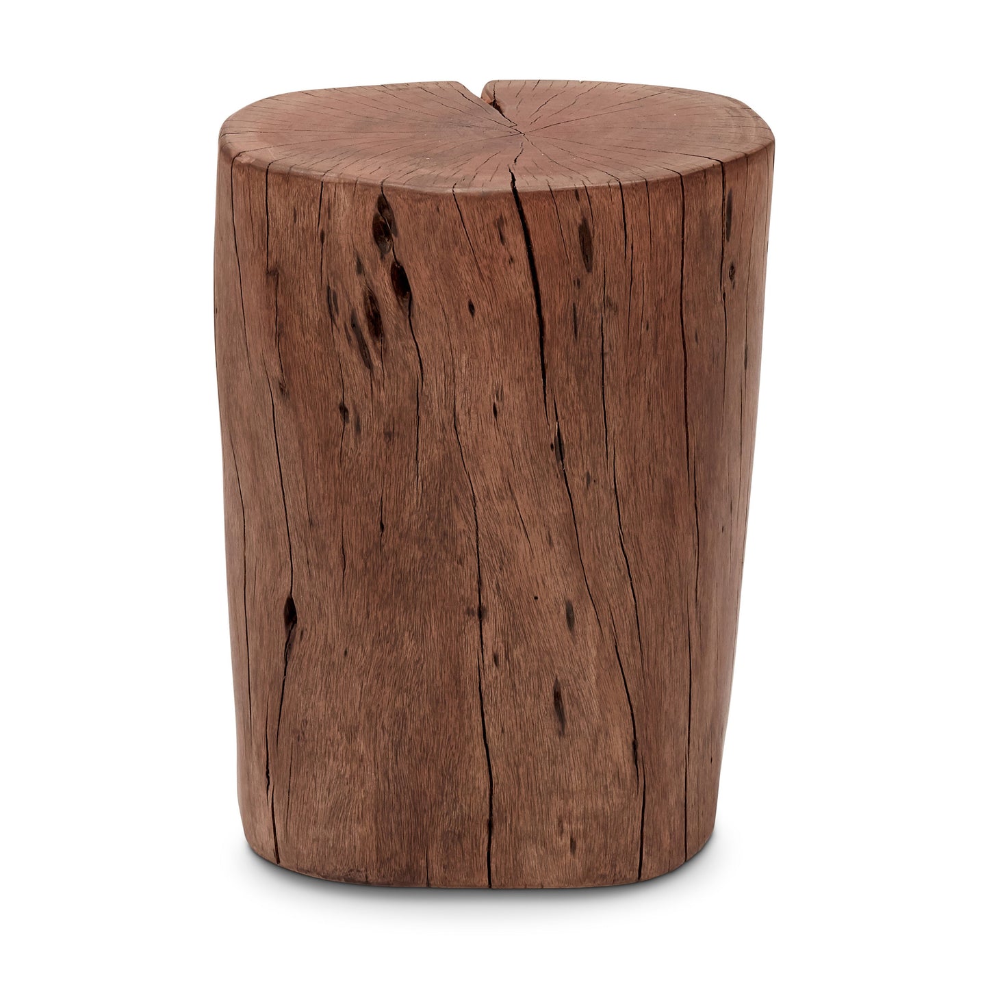 Solid Wood Stump Stool