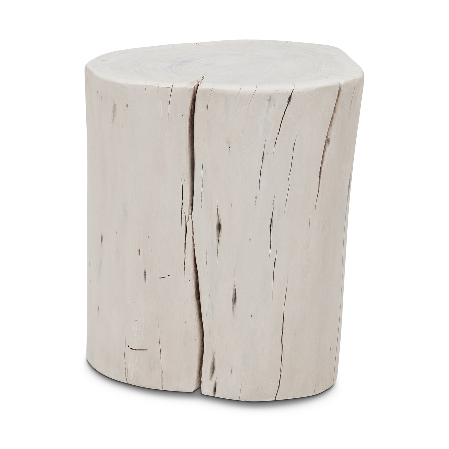 Solid Wood Stump Stool