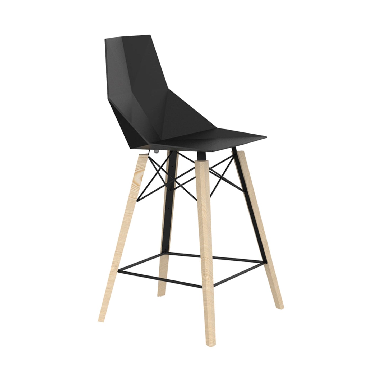 Faz Wood Stool (Set of 4)