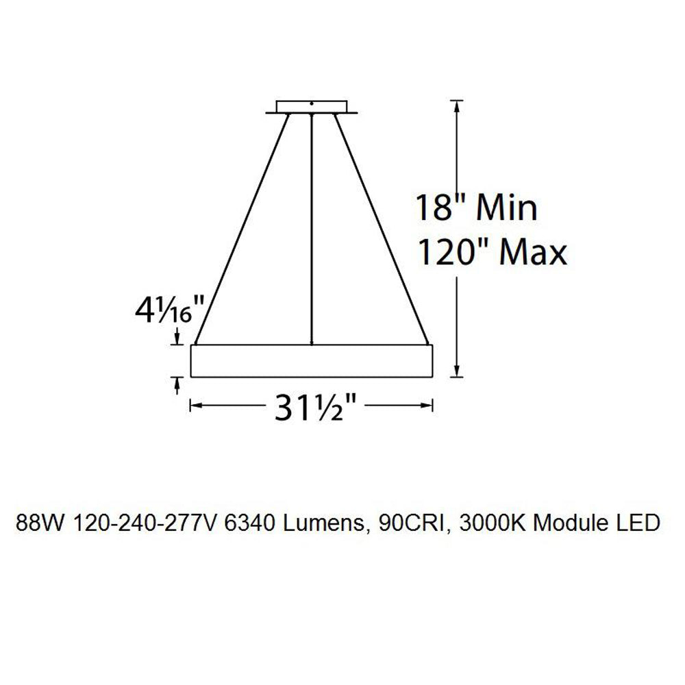 Corso LED Pendant Light