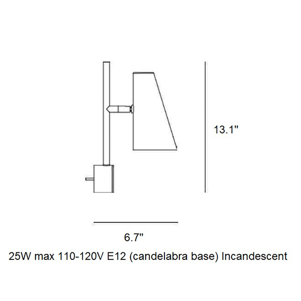 Cono Wall Sconce